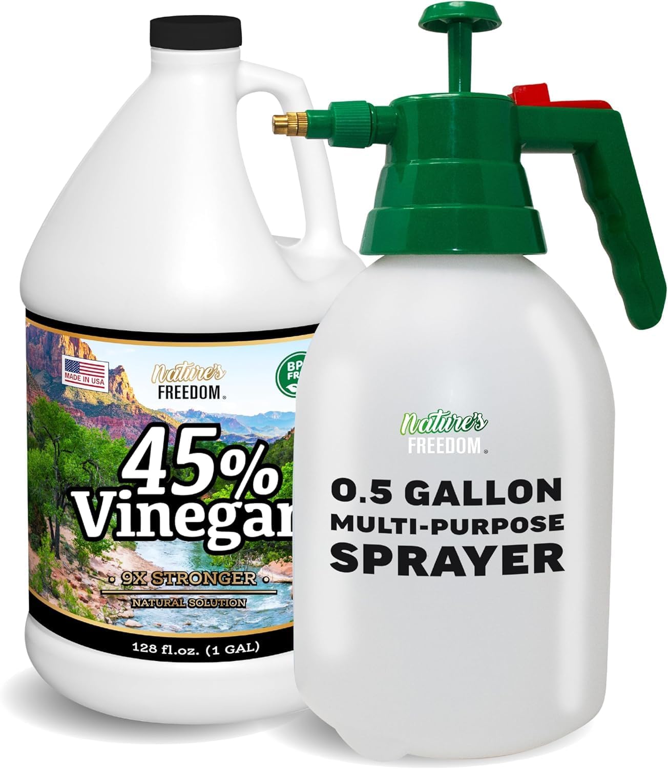 Nature's Freedom 45% Vinegar (2 Gallon)