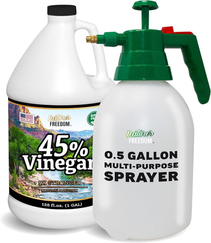 Nature's Freedom 45% Vinegar (2 Gallon)