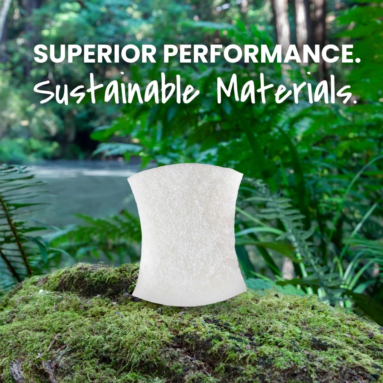 Scotch-Brite Greener Clean Non-Scratch Scrub Sponge, Sponge for Washing Dishes, Cleaning Kitchen, Superior Performance and Made with Sustainable Materials, Dishwasher Safe, 3 Scrub Sponges