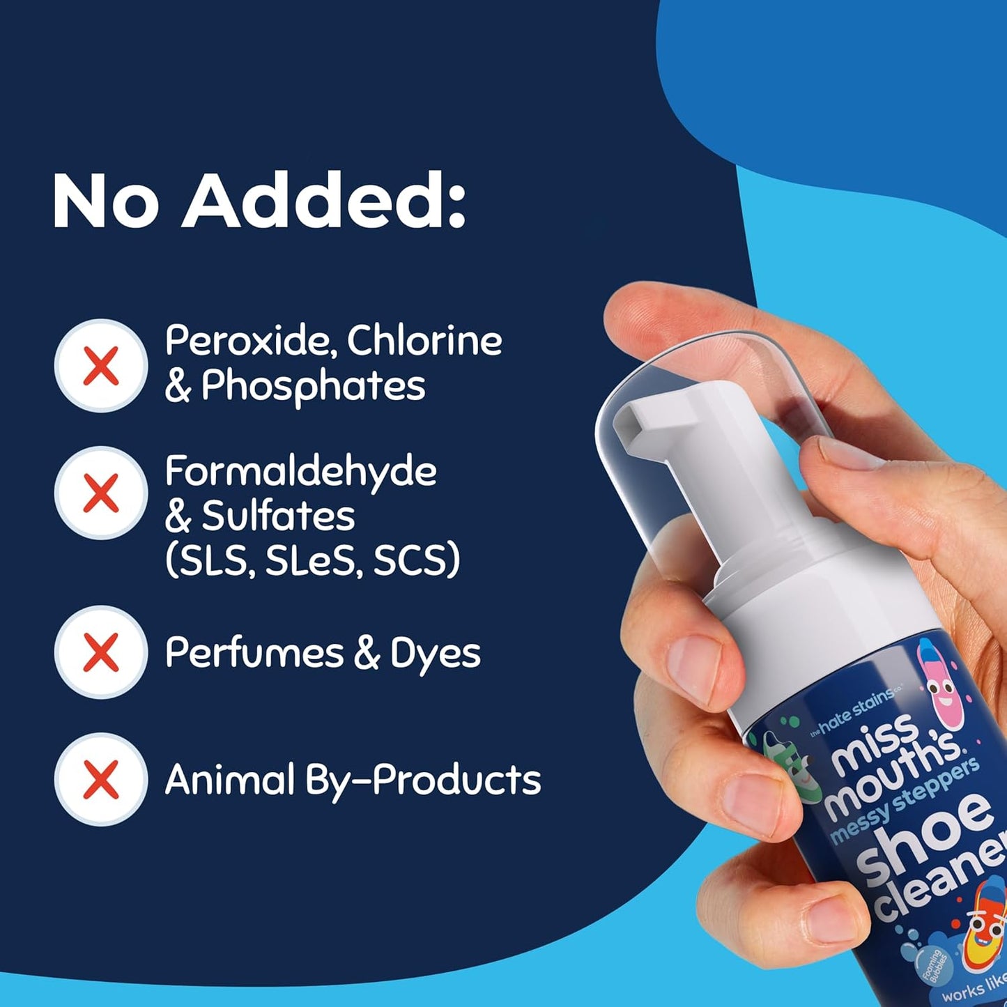 Miss Mouth's Messy Eater Stain Treater Spray - 4oz 2 Pack Stain Remover - Newborn & Baby Essentials - No Dry Cleaning Food, Grease, Coffee Off Laundry, Underwear, Fabric