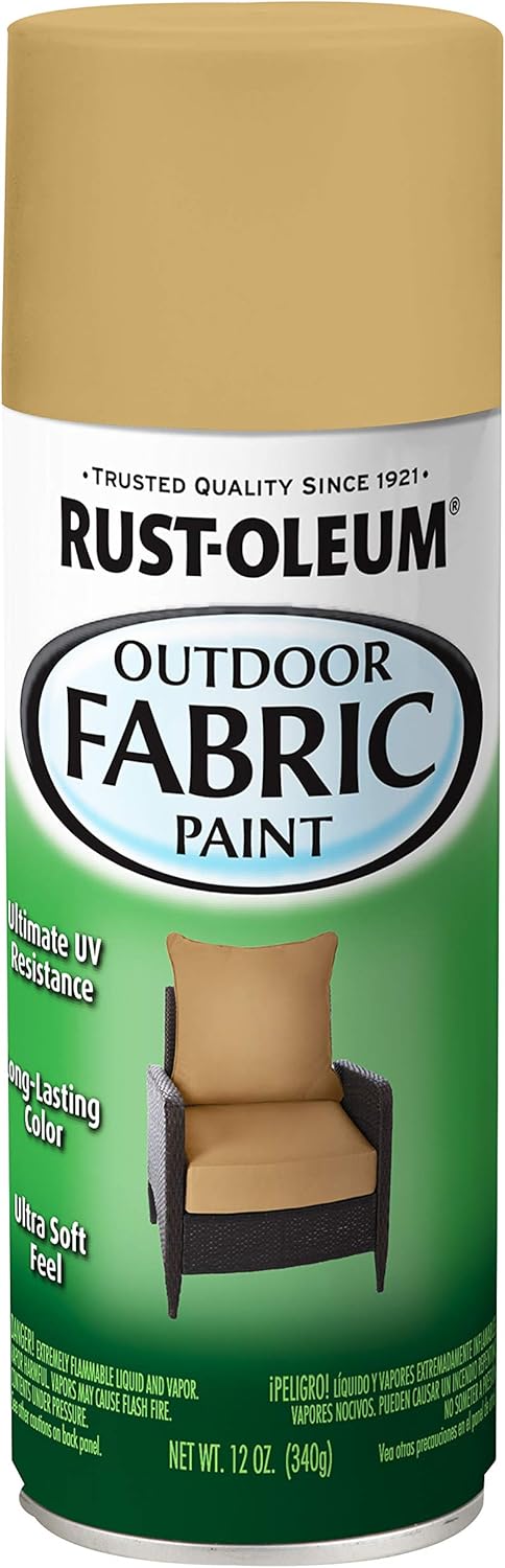 Rust-Oleum 358832 Outdoor Fabric Spray Paint, 12 oz, Navy