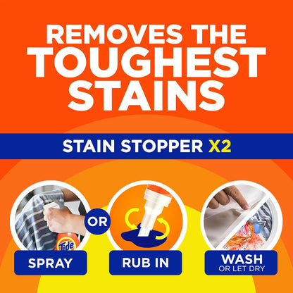 MADE BY NEHEMIAH Tide Rescue Laundry Stain Remover Spray with Oxi + Travel Size Tide To Go Pen, Spot Remover for Clothes, Fabric, Upholstery, Carpet, Grease & More Tough Stains- 22 Fl Oz + 1 Stain Pen