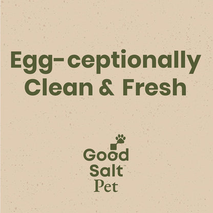 Clean Republic Good Salt Pet Fresh Nest Egg Wash Spray, Natural Cleaner for Freshly Laid Eggs, Made in the USA, 32 Ounce Bottle