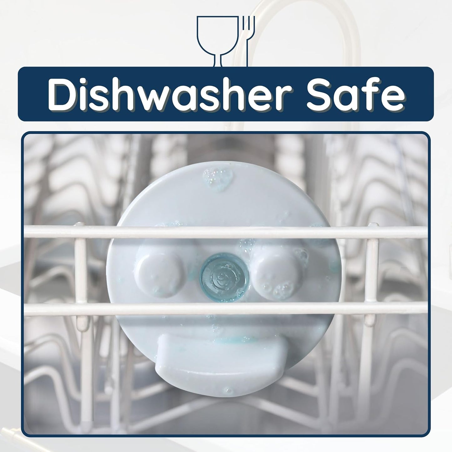 BeraTek Scrub Daddy Holder - Suction Cup Kitchen Sink Caddy - Keep Sponges Clean & Dry - Compatible with Sponge Daddy & Scrub Mommy - Mothers Day Gift for Mom - White, 1-Pack
