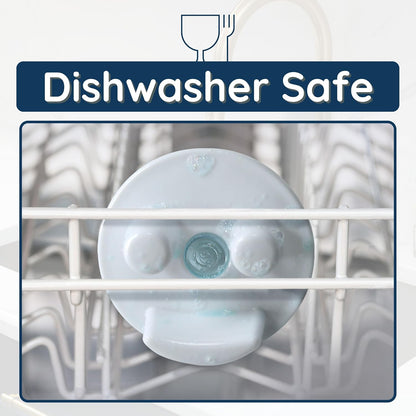 BeraTek Scrub Daddy Holder - Suction Cup Kitchen Sink Caddy - Keep Sponges Clean & Dry - Compatible with Sponge Daddy & Scrub Mommy - Mothers Day Gift for Mom - White, 1-Pack