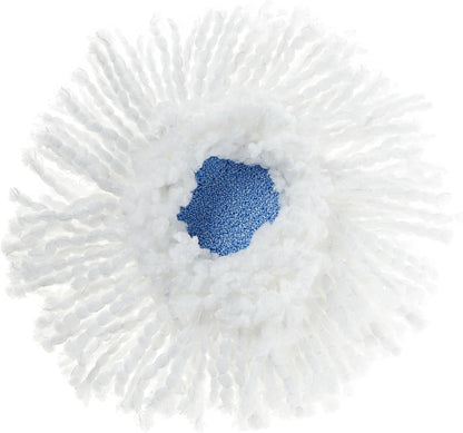 Clorox Spin Dry Mop Machine-Washable Refill Head, One Refill, White
