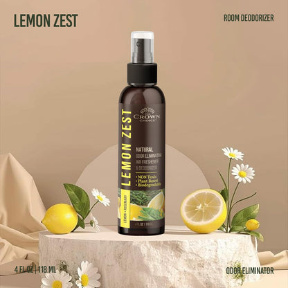Non-Toxic Odor Eliminator,Natural Cedar Air Freshener Spray for Clothes Storage & Moth Repellent,Closet & Couch Deodorizer,Long Lasting Bathroom & Toilet Freshener, Safe for Kids & Pets-4 oz Pack of 1