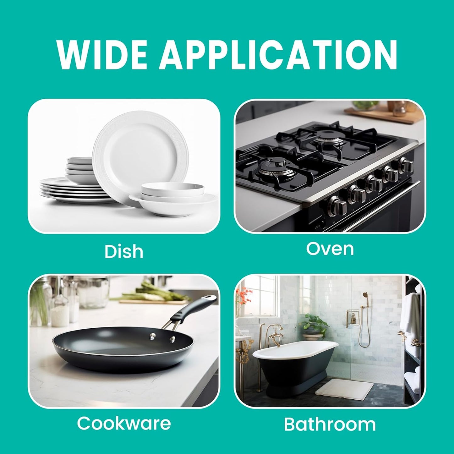 Dishwand with Refills, Dish Wand with Handle Replacement Sponge Heads, Non Scratch Soap Control Leak-Proof Dispenser Scrub,Heavy Duty Advanced Scrubber Brush Pads for Cleaning Dishes Sink Washing Tool