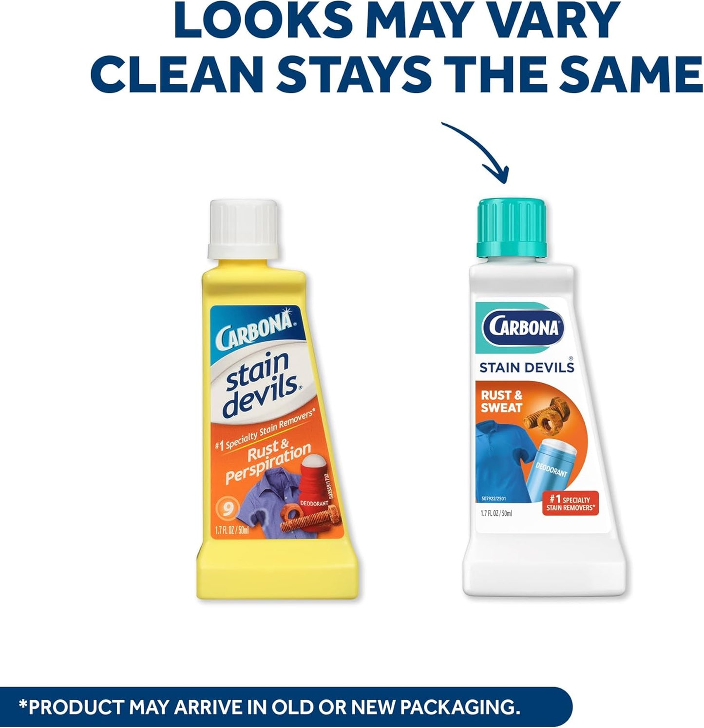 Carbona Stain Devils #6 (1.7 Fl Oz), Targeted Spot Cleaner for Grass, Dirt & Make-Up Stains, Safe on Skin & Washable Fabrics