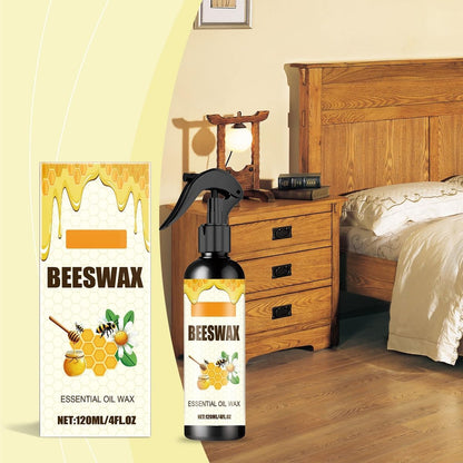 Beeswax Spray Furniture Polish,Natural Beeswax Care Spray & Restorer,Bees Wax Polish For Living Room,Kitchen and Wooden Furniture Floors (2PCS)
