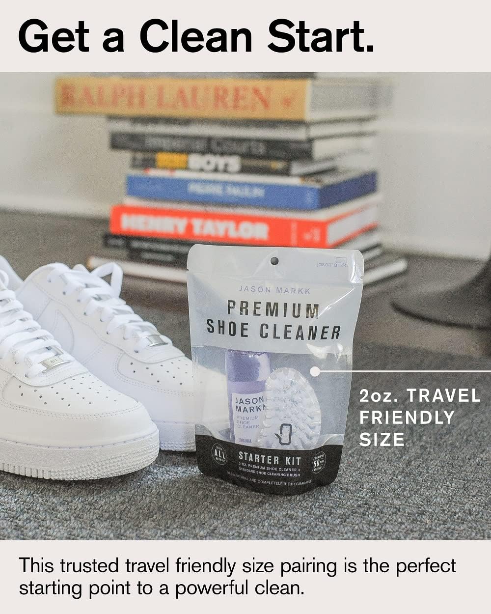 Jason Markk Shoe & Sneaker Cleaning Kits: Essential & Starter Kits, & Starter Box - Deep Cleaning Solution Sets