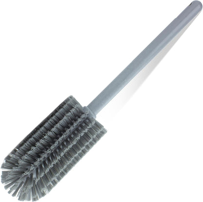 SPARTA Large Water Bottle Brush Ideal for Wide-Mouth Jars, Bottles and Tumblers, Dishwashing Tool with Handle for Home and Commercial Kitchens, Plastic, 12 Inches, White