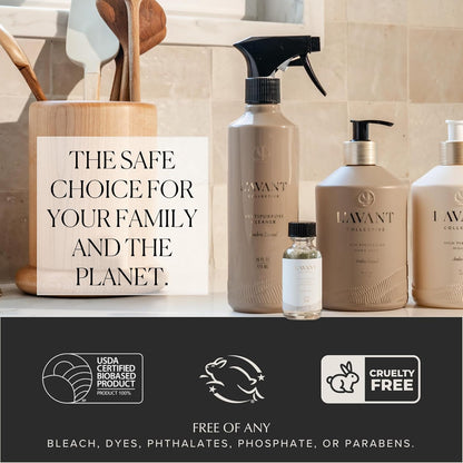 L'AVANT Collective Multipurpose Surface Cleaner | Provides a Powerful Clean to Remove Grease & Grime | Fresh Linen Scent (16 Fl oz)