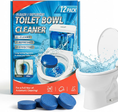 Blue Automatic Toilet Tank Cleaners, Long-Lasting Household Toilet Cleaners,Toilet flush Cleaning & Deodorizer