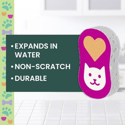 Scotch-Brite Doggone Tidy Non-Scratch Scrub Sponge, Two- Sided, Limited Edition, 1 Sponge