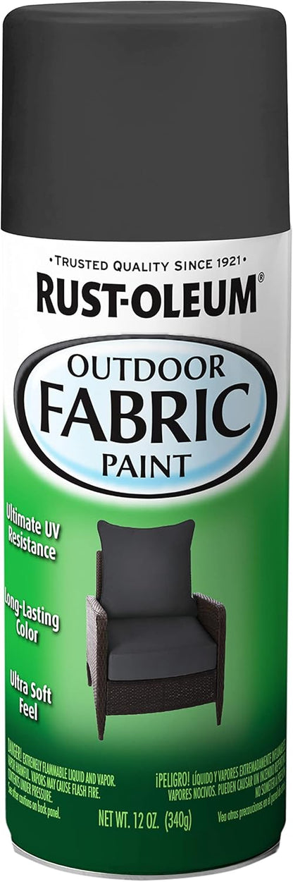 Rust-Oleum 358832 Outdoor Fabric Spray Paint, 12 oz, Navy