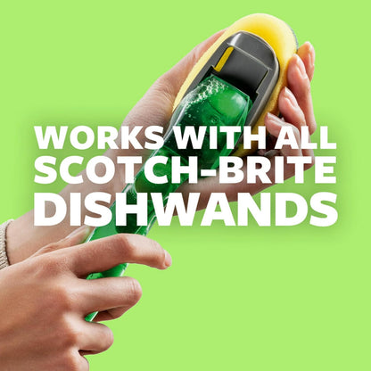 Scotch-Brite Heavy Duty Dishwand Refills, Keep Your Hands Out of Dirty Water, 2 Refills