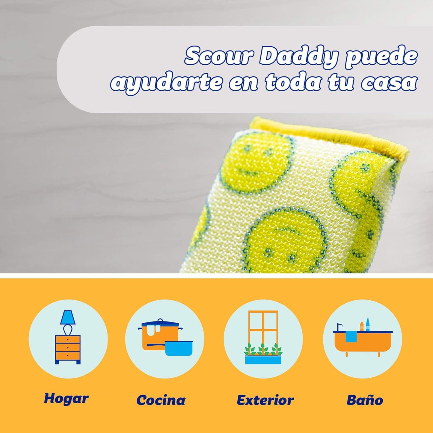 Scrub Daddy SCRDDY3CTX12 Scour Daddy