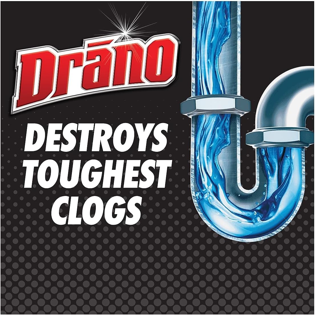 Drano Max Gel Clog Remover, Commercial Line, 128 oz