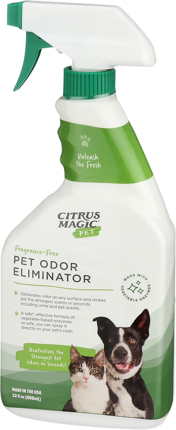 Citrus Magic Pet Odor Eliminator, 22-Fluid Ounce
