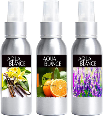 Fragrant Room Spray, Tropical, Ocean, Coconut, 3 x 3.4 fl oz, Air Fresheners Odor Eliminator for Home, Bathroom, Concentrated Room Spray