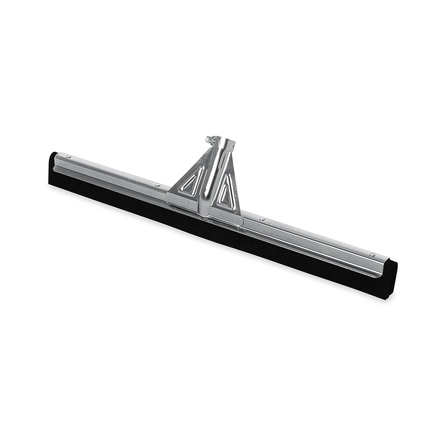 Rubbermaid Commercial Products Heavy-Duty Floor Dual Squeegee Black for Warehouses/Concrete/Car Garage/Basement Floor