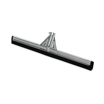 Rubbermaid Commercial Products Heavy-Duty Floor Dual Squeegee Black for Warehouses/Concrete/Car Garage/Basement Floor
