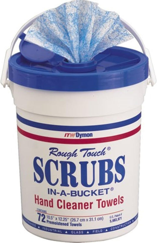 SCRUBS - In-a Bucket Hand Cleaner Towels, 72 Towels / Bucket | 42272
