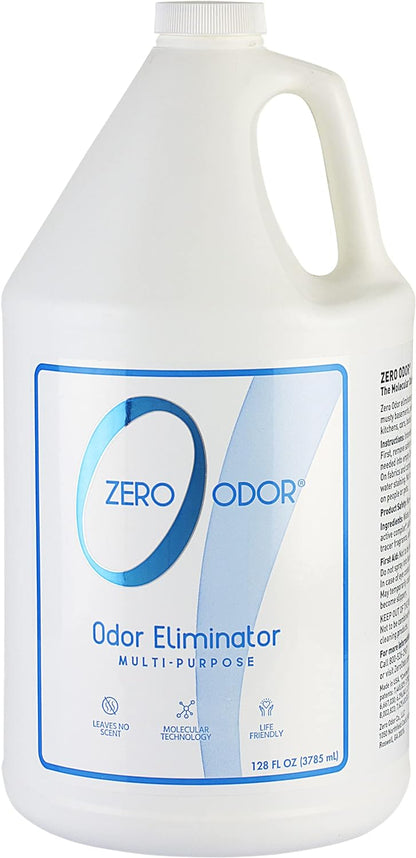Zero Odor – Multi-Purpose Odor Eliminator - Air & Surface Odor – Patented Technology for Bathroom, Kitchen, Fabric, Closet- Smell Great Again, 16oz