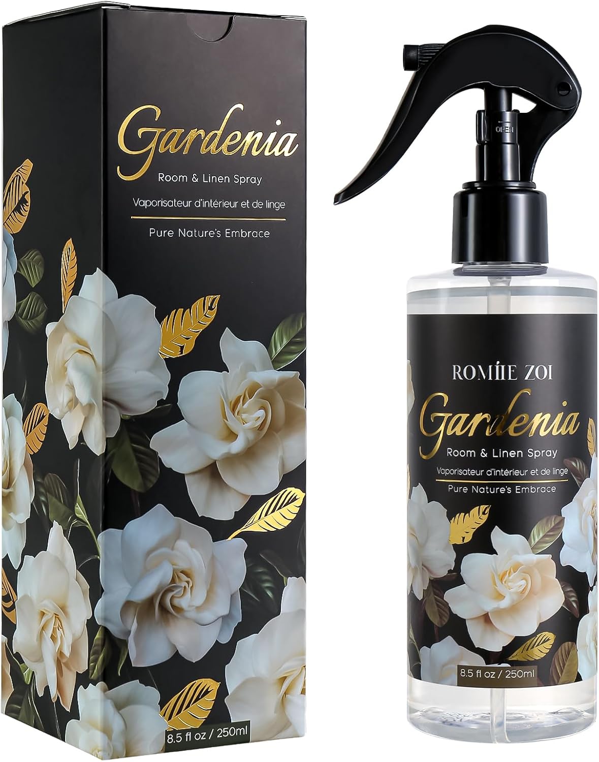 ROMIIE ZOI Room Spray Lemon, Air Freshener Spray Made with Natural Plant Extract, Scented Room Spray for Home Fragrance Fabric Spray Freshener 8.5 FL OZ