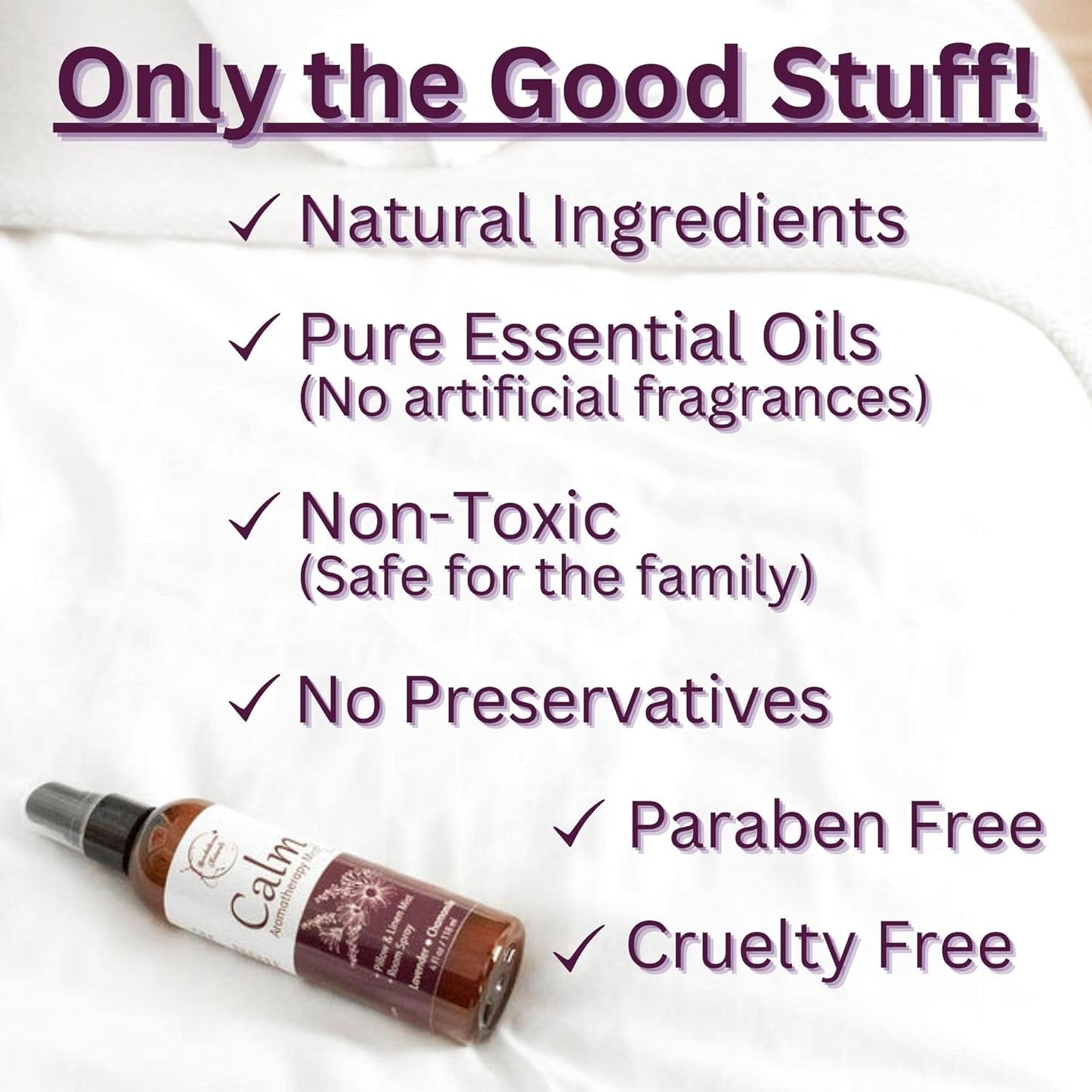 Refresh Aromatherapy Room Spray & Pillow Mist. Peppermint & Eucalyptus Essential Oil Spray, Linen Mist, Natural Car Air Freshener Bathroom Freshener & Closet Deodorizer by Brookethorne Naturals