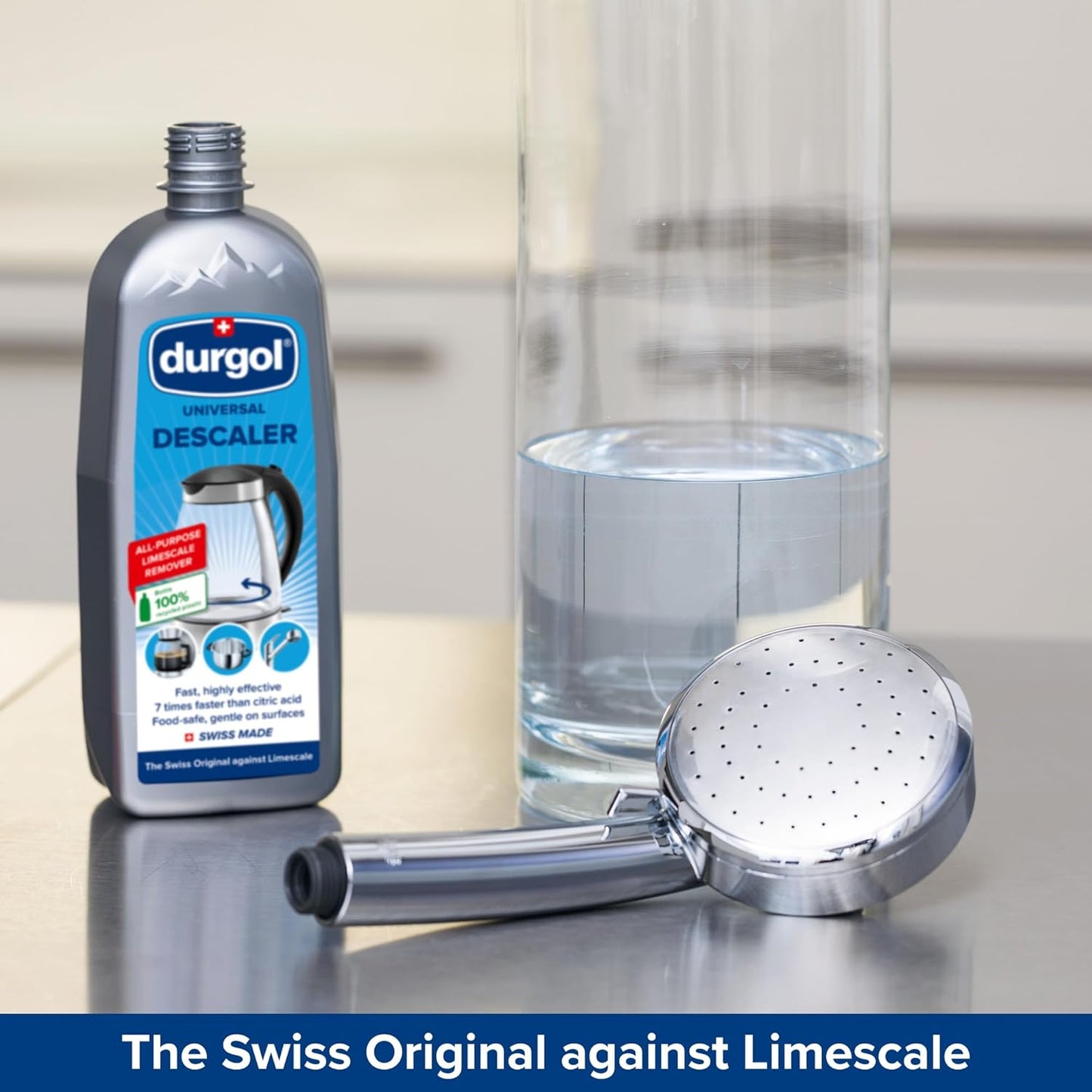 Durgol Universal Multipurpose Descaler/Decalcifier for Kitchen and Household Items, 25.4 Ounce