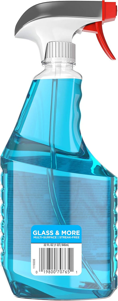 SC Johnson Professional Windex Glass and More Multi-Surface Cleaner, Windex Glass Cleaner Refill, Multi Surface Cleaner, 128 fl. oz. Bottles, 4 Count, for Professional Use Only