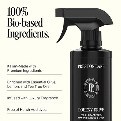 Preston Lane Luxury All-Purpose Cleaner, Mayfair Scent | Bio-Based Multi-Surface Spray | Streak-Free Finish, Lifts Dirt, Smudges & Grease | Vegan & Cruelty-Free