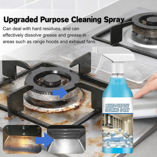 2PCS Spray Splash Cleaner Multi-Purpose Cleaning Spray,Oven Foam Spray, Kitchen Foam Cleaner, Kitchen, Countertop, Oven Multi-Purpose Spray.