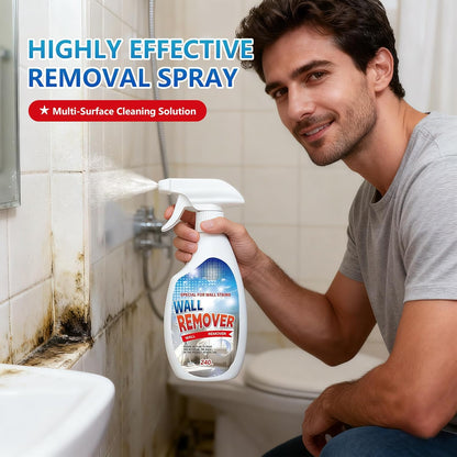 Highly Effective Removal Spray,Wall Cleaner Spray,Multi-Surface Cleaning Solution,Wall Cleaner for Wood,Tile,Fabric,Bathrooms,Kitchens - 8.12 Fl oz