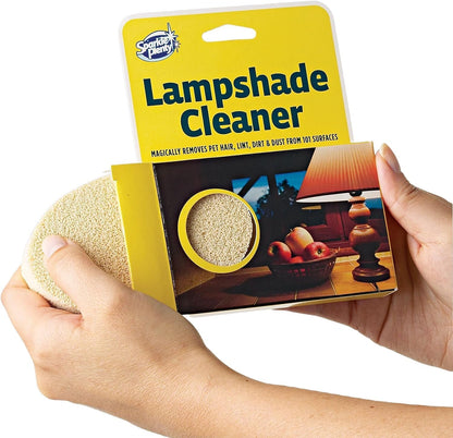 Sparkle Plenty Lampshade Cleaner - Dry Magic Dust Sponge for Lamp Shade - Dry Dusting Sponge Scrub for Fabric & Window Blinds - Effortless Duster Upholstery Cleaner for Furniture & 101 Surfaces