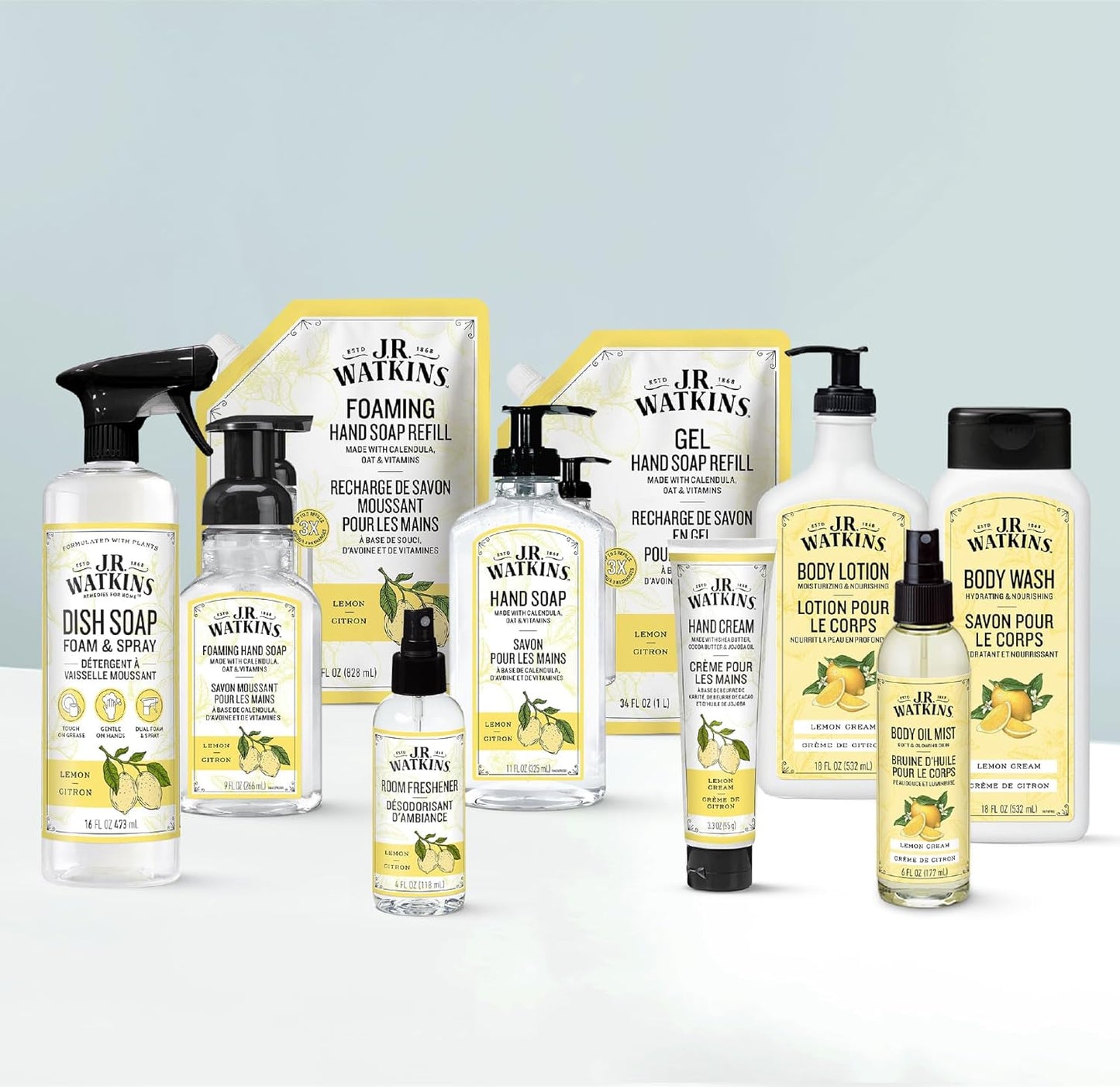 JR Watkins All Purpose Cleaner Lemon 24floz - 2pk