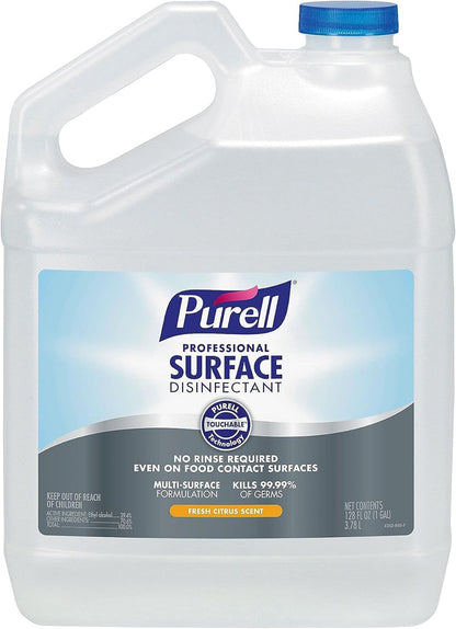 PURELL Professional Surface Disinfectant, Fresh Citrus, 1 Gal Bottle