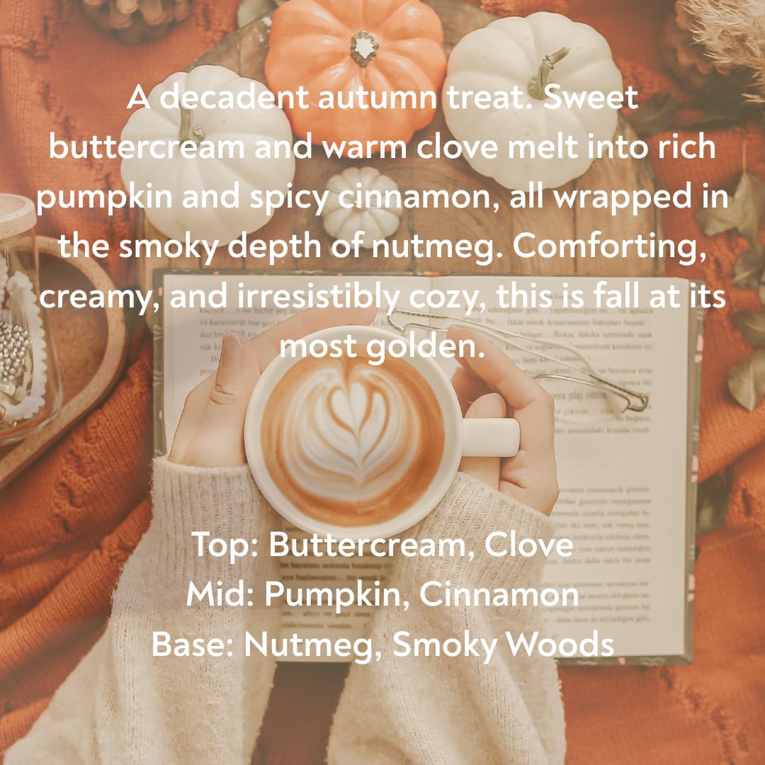 Golden Pumpkin Carpet Refresher and Deodorizer - 16oz Toasted Pumpkin Spice Odor Eliminator Powder - Pet Safe, Plant-Based & Non-Toxic - Fall Scented Home & Upholstery Freshener