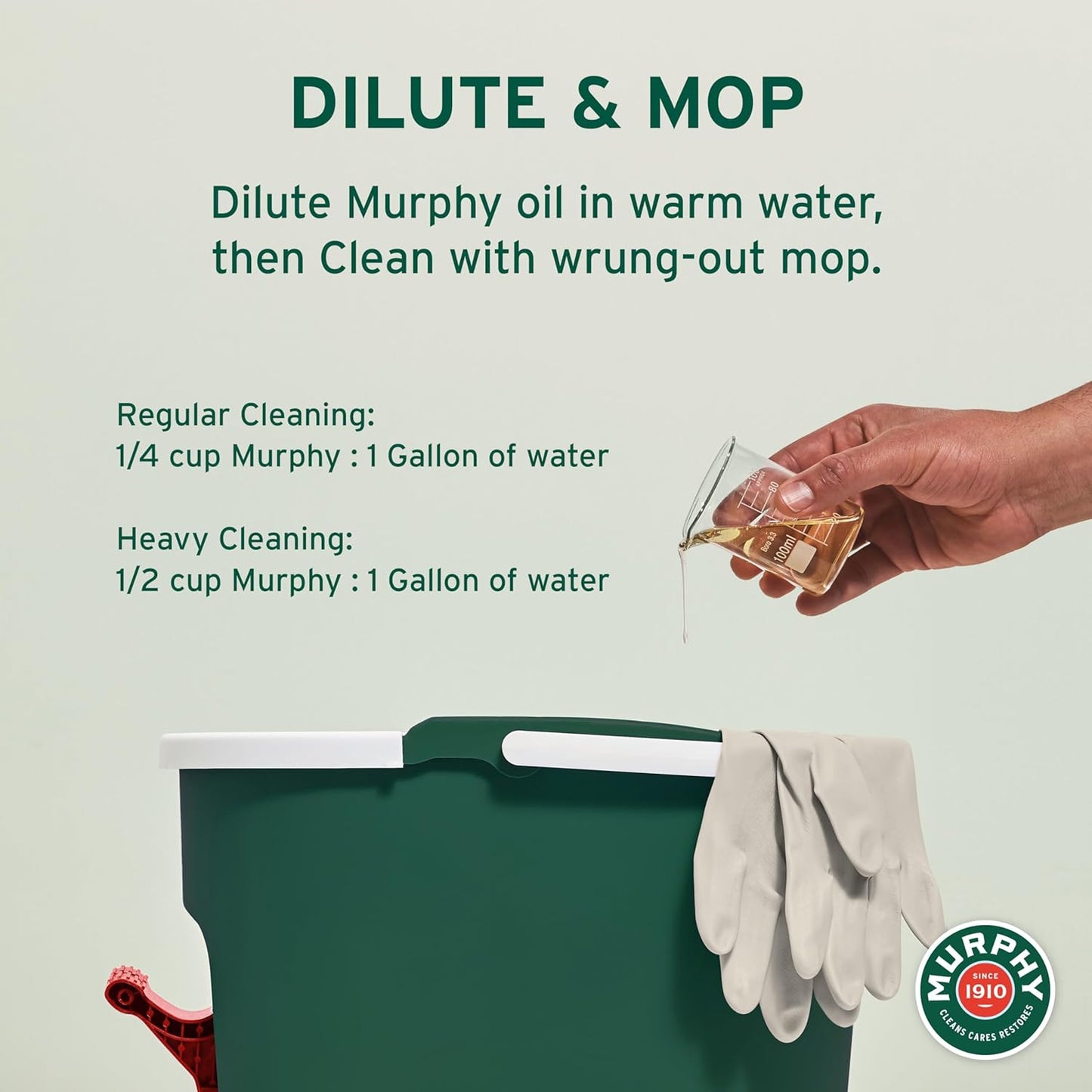 Murphy Oil Soap Concentrated Formula, Wood Cleaner, No-Rinse Floor Cleaner, Citronella Oil Scent, 32 fl oz Bottle (3 Pack)