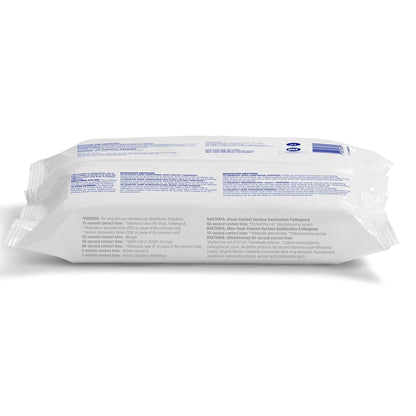 PURELL Foodservice Surface Sanitizing Wipes, 72 Count Flowpack, 7.4" x 9" Wipes (Pack of 12) – 9371-12
