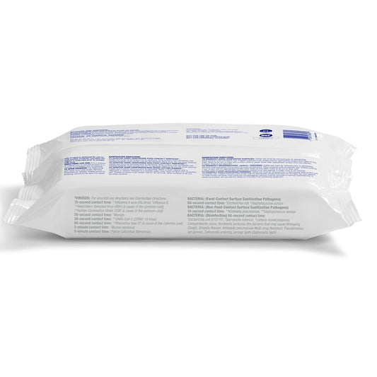 PURELL Foodservice Surface Sanitizing Wipes, 72 Count Flowpack, 7.4" x 9" Wipes (Pack of 12) – 9371-12