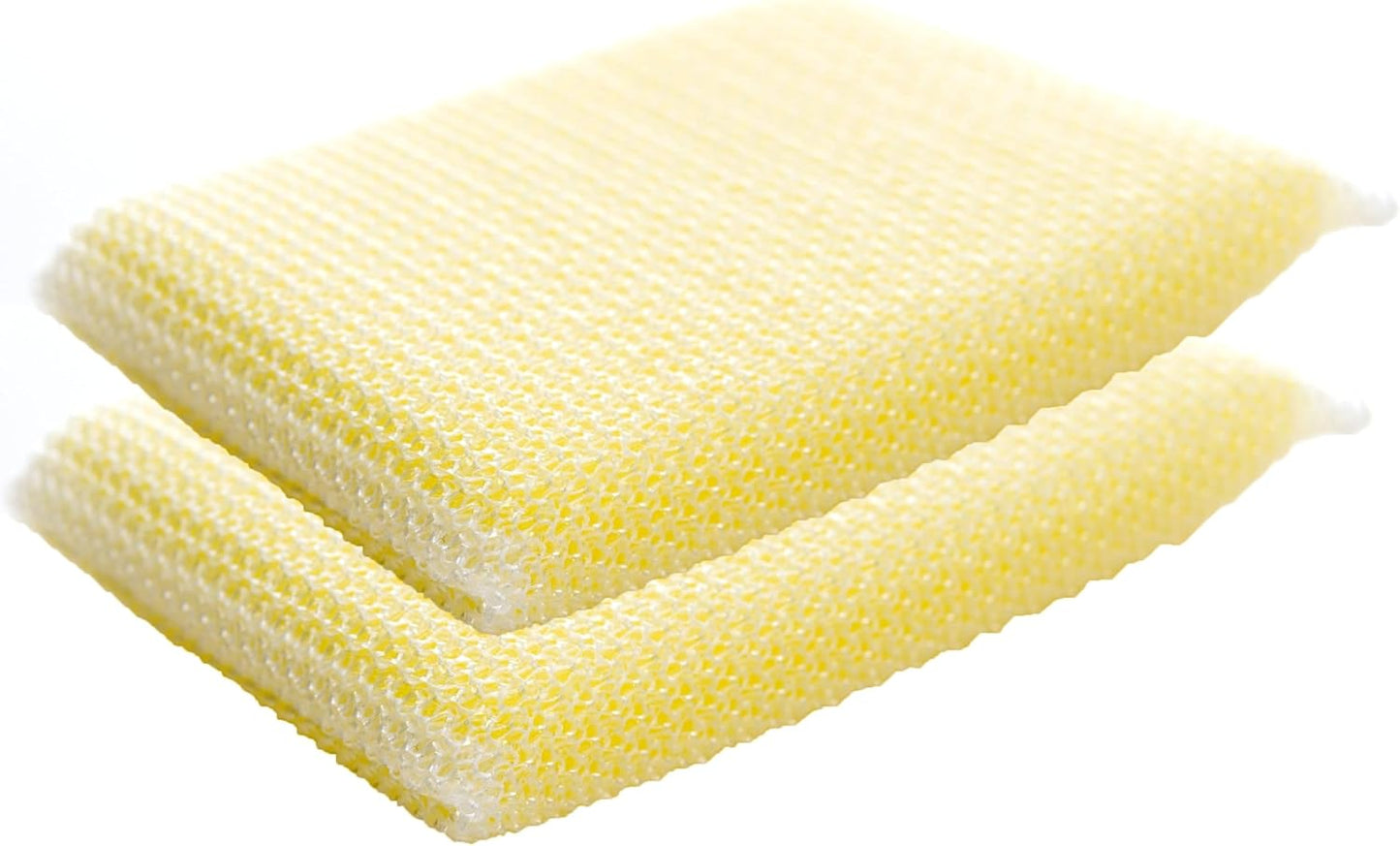 Scotch-Brite Dobie Non-Scratch All-Purpose Scrub Pads, 12 Total Pads (6 Packs of 2), Reusable Scouring Sponges for Kitchen & Bathroom, Safe on Non-Stick Cookware, Yellow
