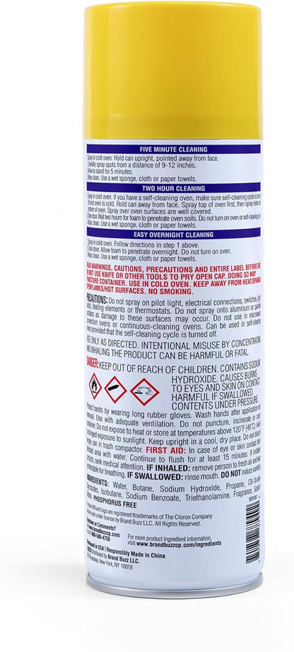 409 Fume Free Oven Cleaner 19oz Aerosol, Fresh Scent, Cuts Through Grease & Grime on Contact, A Powerful Clean You Can Trust, Fresh Scent, 19 Oz | Grill Cleaner, Stove Top Cleaner