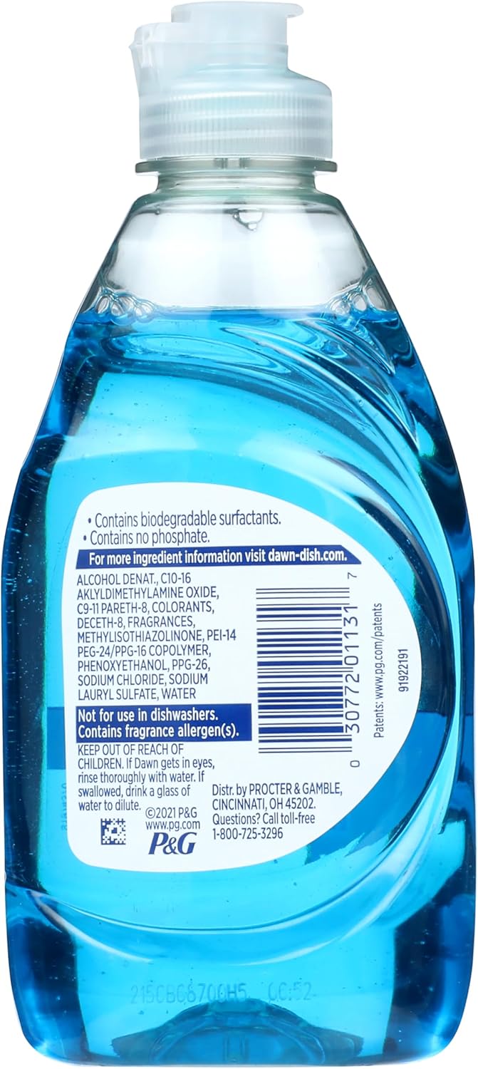Dawn Dishwashing Liquid, Original Scent, 38 fl oz