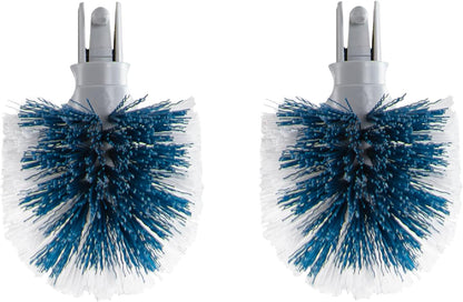 Unger No-Drip Toilet Brush Set, Flexible Neck Scrubber with Portable Carrying Caddy Holder, Discreet Bathroom Cleaning Supplies, Scrub Tough Stains with Non-Scratch Bristles
