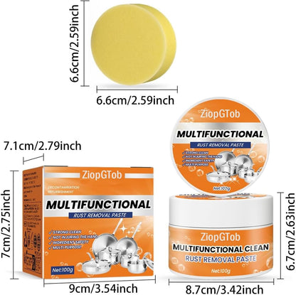 Stainless Steel Scratch Remover for Appliances, Multi-Purpose Scratch Remover Paste for Oven, Sink, Fridge & Cookware, Cleans Grease, Scuffs & Restores Shine (1)