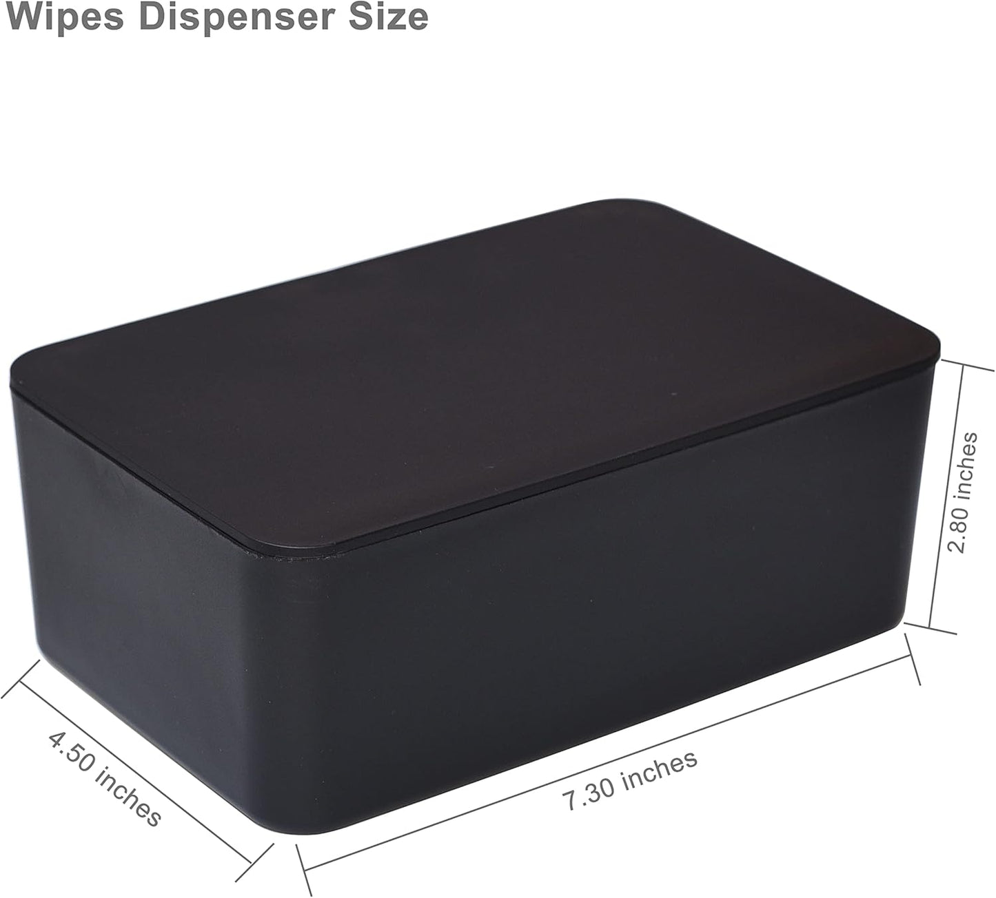 Diaper Wipes Dispenser, Tissue Storage Box Case, Wet Wipe Dispenser Holder with Lid for Home, Office, Cars (Pink)