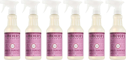 MRS. MEYER'S CLEAN DAY Multi-Surface Everyday Cleaner, Peony Scent, 16 Fl Oz Bottle - 3 Pack